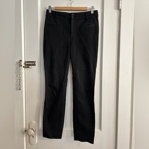 Anthropologie Women’s Sz 4 black pant cotton blend